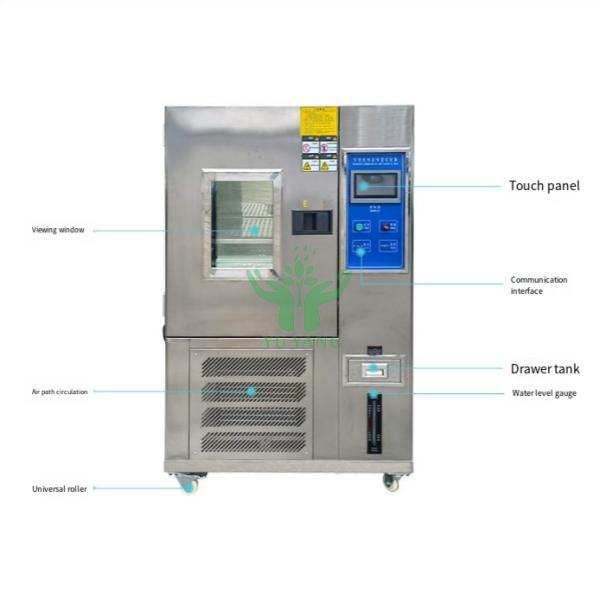 High Precision 220V Programmable Climate Chamber for Test Cabinet 1-Year Constant Temperature Humidity Machine