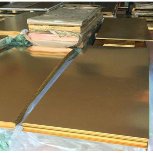 0.5mm-5mm Brass Decorative Copper Plate With Cutting Processing Service