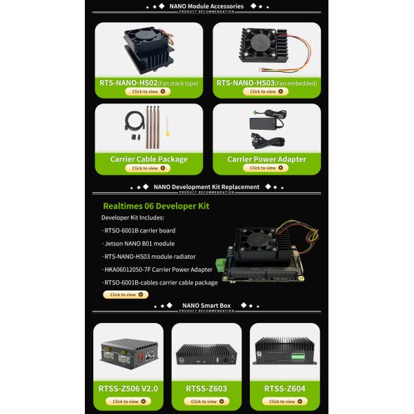 4GB Memory Nvidia Jetson Nano b01 Developer Kit for AI Development on Robotic Cars