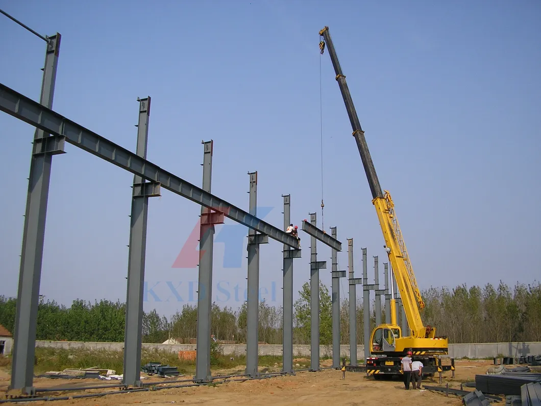 Prefabricated Galvanized Light Construction Steel Structure Production Factory Construction Warehouse