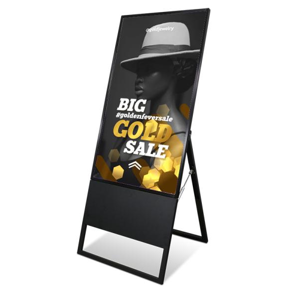 43 inch Menu board lcd advertising display for restaurant
