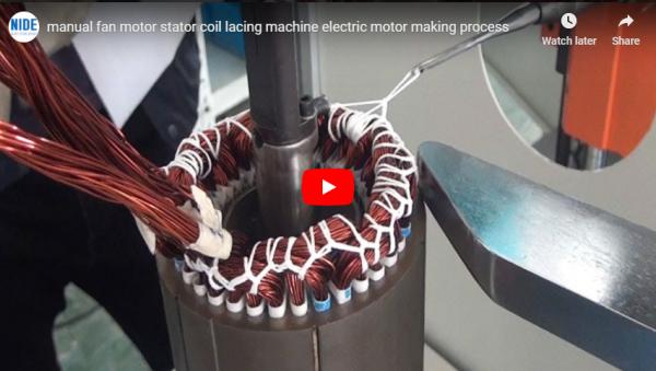 motor coil winding lacing machine stator coil lacer maker