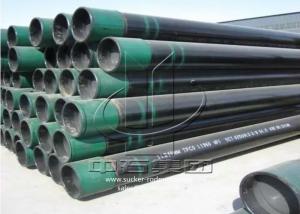 China Oil Well Drilling Seamless Casing Pipe , Thick Wall Steel Pipe Seamless Type on sale
