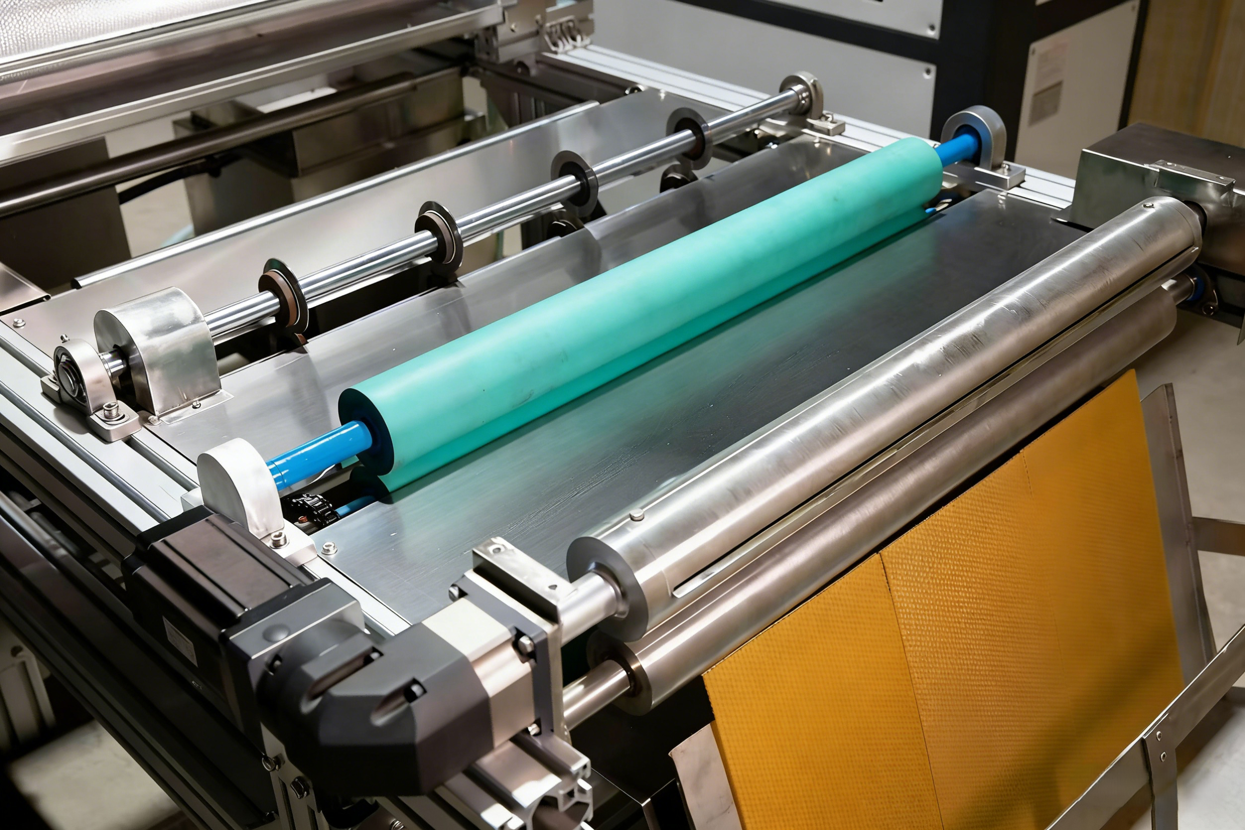 Automatic Beeswax Foundation Machine with Stainless Steel Construction, 220V-380V Power, and 350mm-750mm Roller Length for Efficient Beeswax Sheet