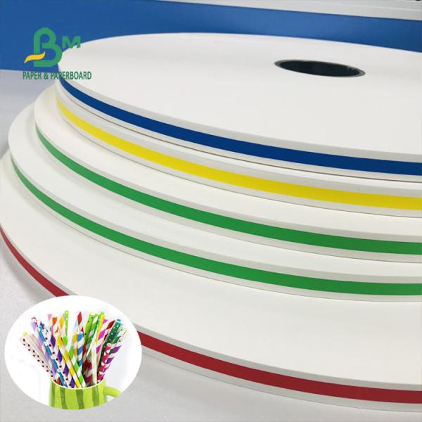 Biodegradable White Food Grade Paper Roll For Making Straws