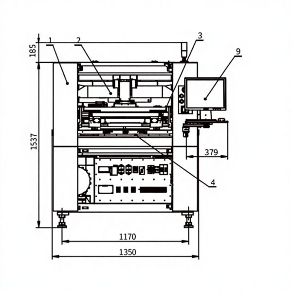 Fully Automatic High Precision SMT Solder Paste Printer