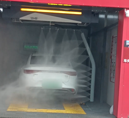 High Pressure Contactless Car Wash Machine -Chic Design Style Fully Automatic Brushless Car Cleaner Station