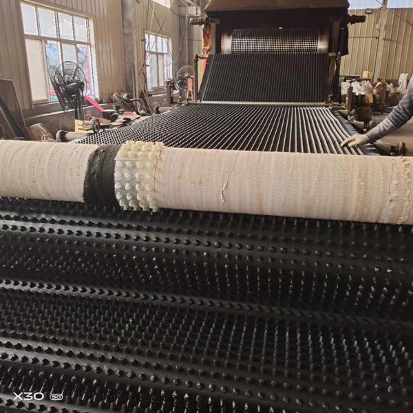 Customized Waterproofing Drainage Board Plastic Composite Cell Mat Board For Green Roof