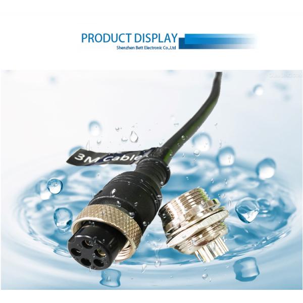 IP65 Cable Connector Black and Bakelite Insulator Material for Easy Installation