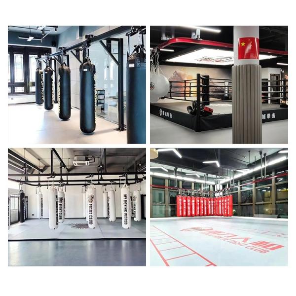 Floor Mounted Heavy Bag Rack