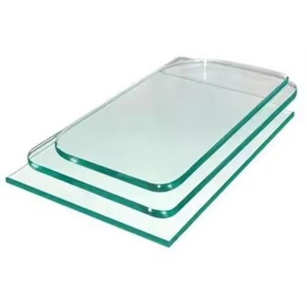 Decorative Flat Polished Thin Panel Toughened Laminated Crystal Solid Tempered Glass