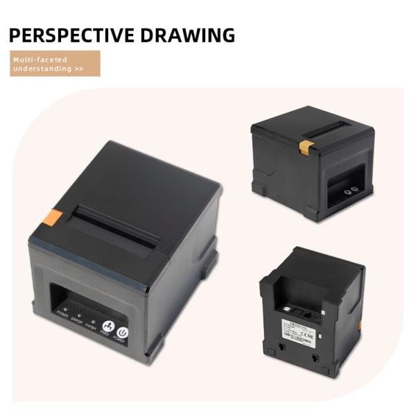 Direct 80mm Thermal POS Printer with Multi-Language Support and Mini Date Code Printing