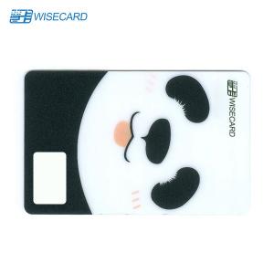 Quality Embossed Number Contactless Credit Card Pvc Plastic Double Side ISO14443 for sale