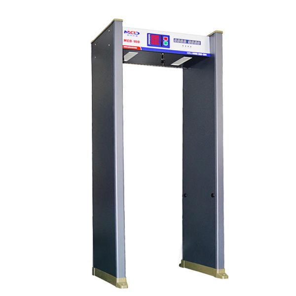 Multi Zone Archway Metal Detector LED Array Panel Airport Security Scanners