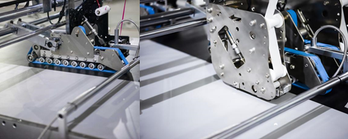 SW-230 Electric High-Accuracy Folding Box Multi-Function Double-Sided Tape Pasting Adhesive Machine for Cartons Beverage