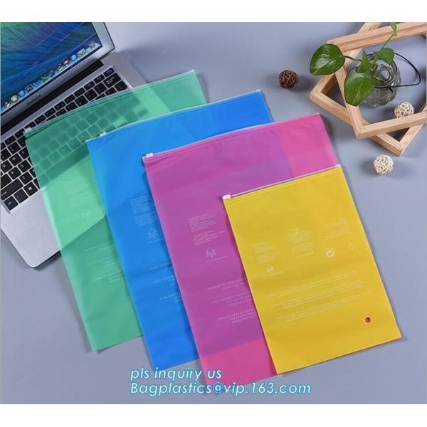 Plastic slide zip lock bag plastic slider zipper bags, Customized Printed Small Plastic Pvc Vinyl Bag Bikini slider zip