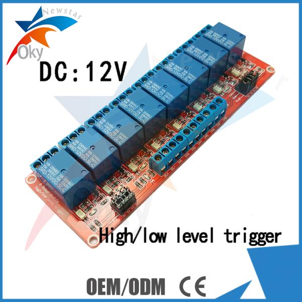 8 Channel Arduino Relay Module DC5V / 12V / 24V With Optocoupler Isolate