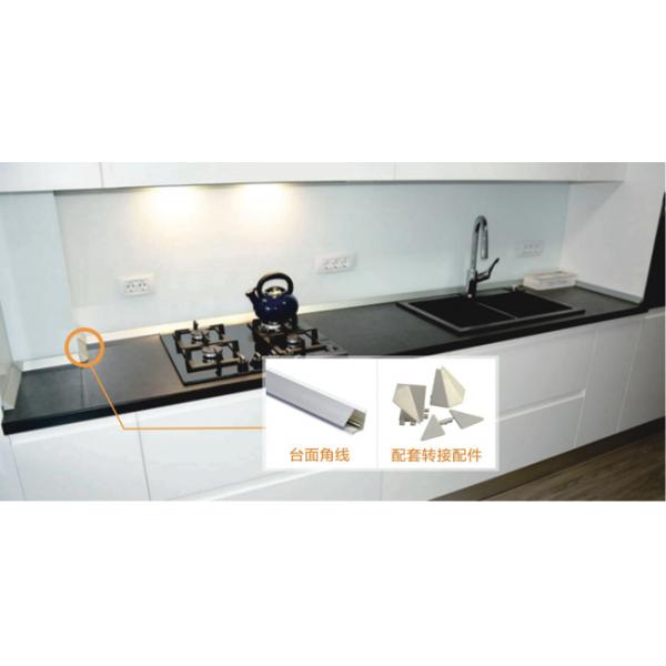 OEM Waterproof Aluminum Kitchen Countertop Plinth Environmental Friendly