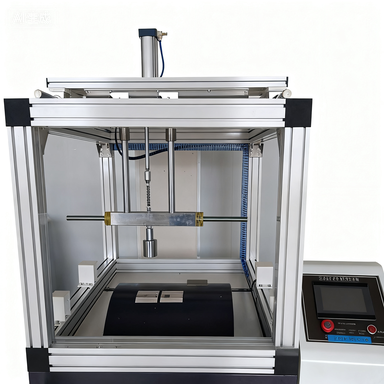 Skate Dynamic Durability Testing Machine PLC Touchscreen Control | Roller Skate Scooter Wheel Abrasion Fatigue Tester