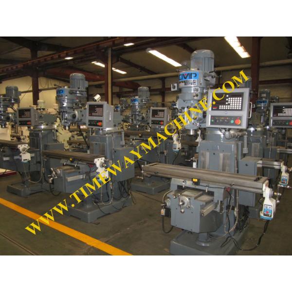Medium Volume Production Medium Duty Turret Milling Machine with ISO40 Spindle Taper