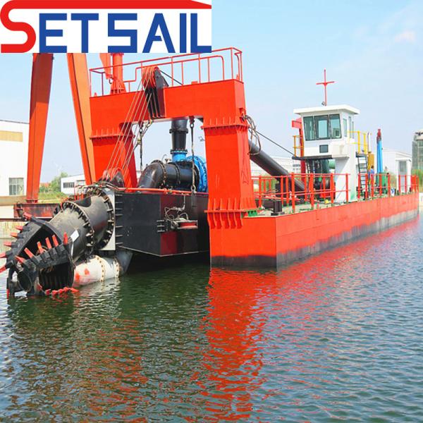 Customized Warma Technology Hydraulic Pump Cutter Suction Dredger for Dredging Needs