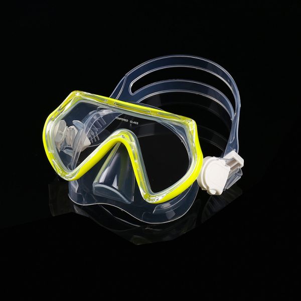 Factory Wholesale Tempered Glass Lens Children's Diving Mask For Kids Scuba Diving Snorkeling
