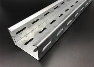 China SS304 Perforated Electrical Cable Tray Hot Dip Galvanized 6m on sale