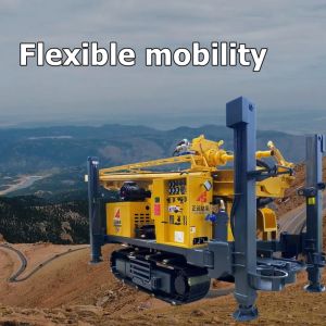 Low Maintenance Industrial Borehole Drilling Machine Construction Efficiency