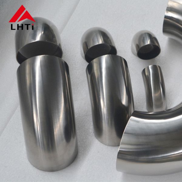 High Quality 3.5" Seamless Titanium Tube Elbow
