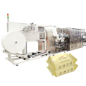 Quality Customized CE Approved Canister Wet Wipes Production Machine Baby Wet Tissue Making Equipment for sale
