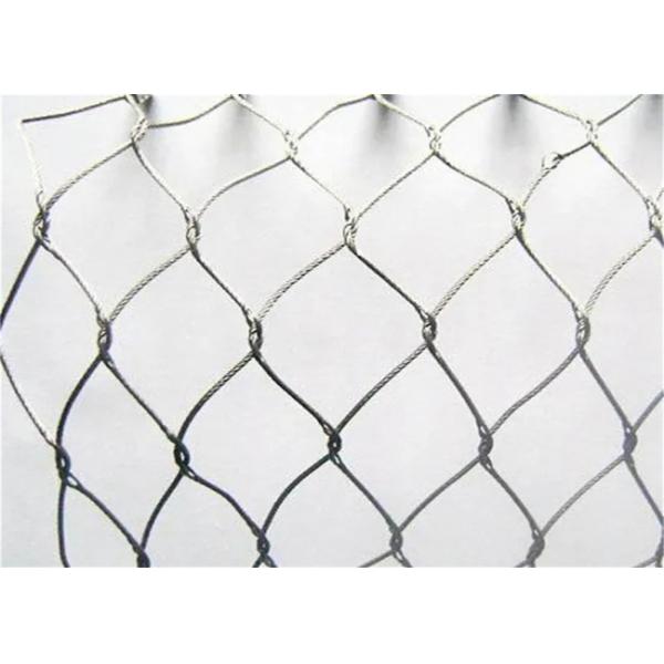 Stainless steel ferrule rope mesh