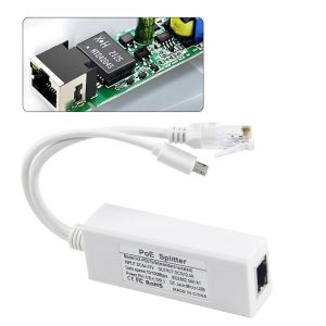 48V to 24V 12V 5V POE Splitter 10/100Mbps for WiFi Router