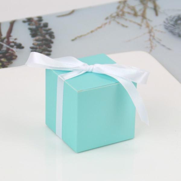 Bright Color Bloom Printed Customized Gift Box Packaging Paper Candy Gift Box