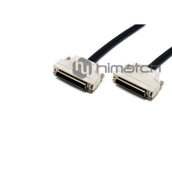 68 Pin SCSI Data Cable Assembly 1m / 2m / 3m / 5m For Communication Base Station