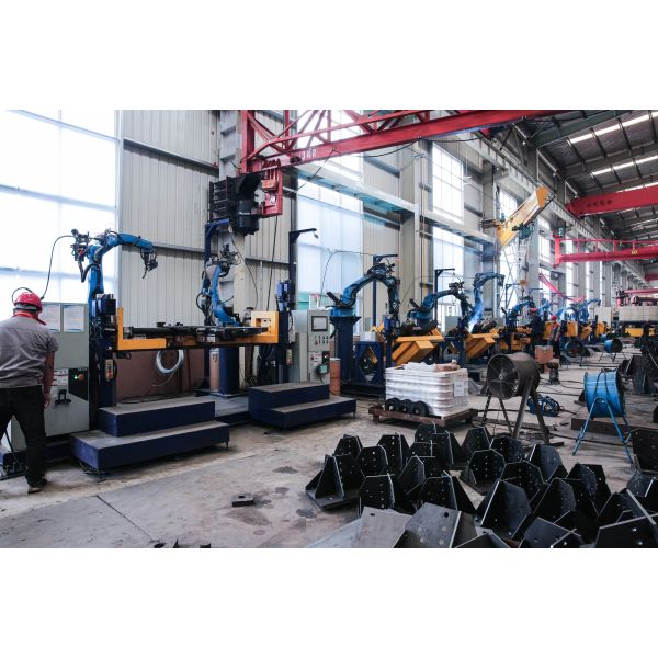 With Robotic Welding Arm Automatic Welding Robots With Automatic Seam Tracking