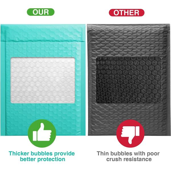 GDCX Bubble Envelope Mailing Poly Bubble Mailers With Bubble Packaging Pouches Mailer Pack