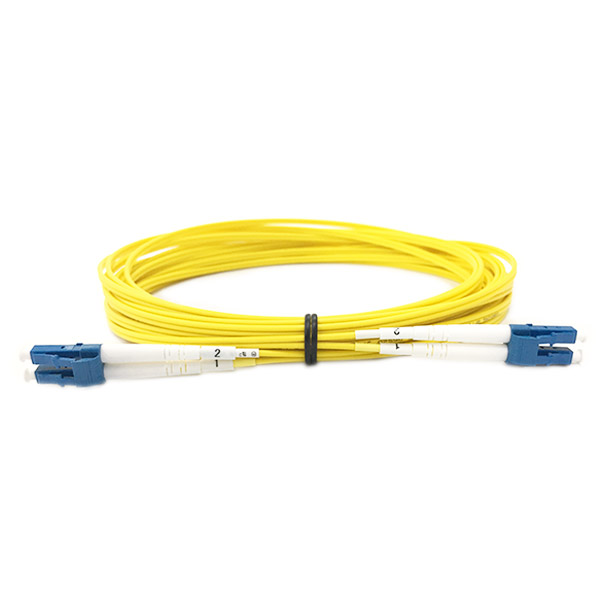 Durable Jacket Lc To Lc Fiber Patch Cable , CCTV / CATV Bulk Fiber Optic Cable