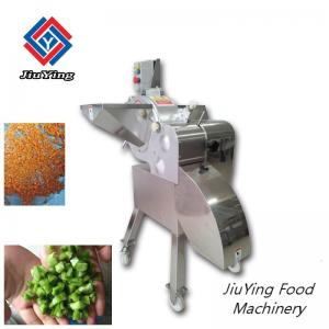 Quality Fruit Cube Vegetable Processing Equiment , 304 Stainless Steel Potato Dicer Machine for sale