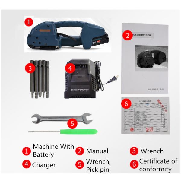 Automatic Portable Handheld Electric Strapping Band Machine for PET Strap