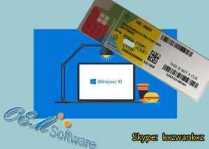 Quality Computer Windows 10 Coa Sticker Win 10 Professional Hologram Label License for sale