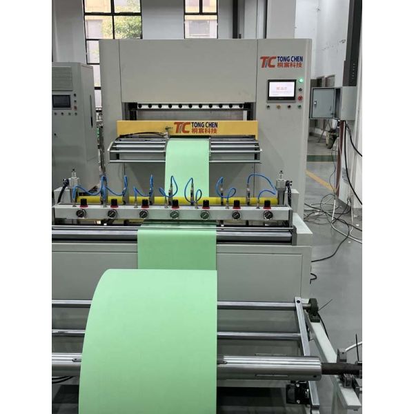 High-Speed Large Height Rapid Full-Auto Filter Pleating Equipment for Large-Scale HVAC Systems