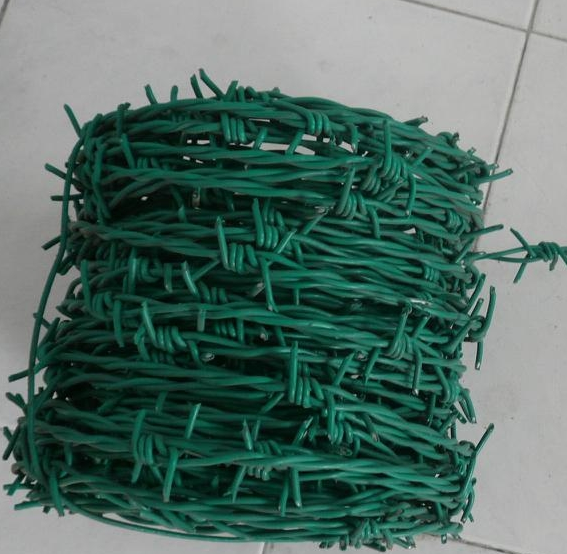 CE Certificate Barbed Wire Security Fence , Hot Dipped Galvanized Razor Wire