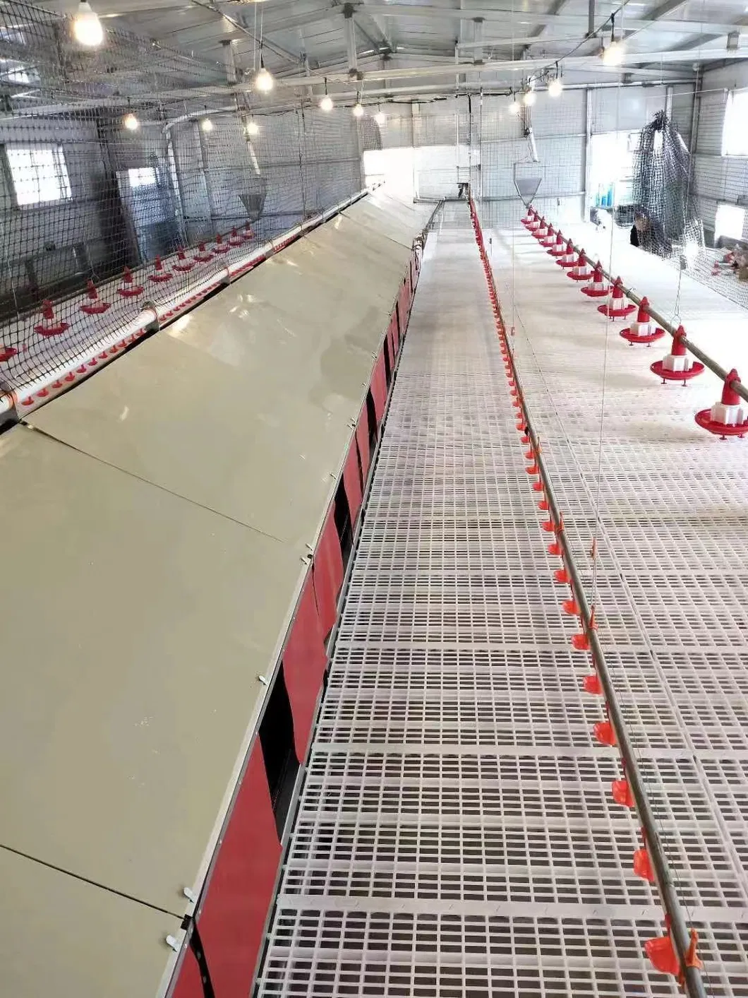 PP Materials Poultry Slatted Flooring Efficient Manure Separation Broiler Slatted Floor