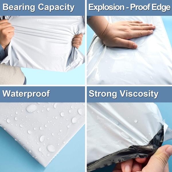 GDCX Ecommerce Packaging Printed Polymailer Custom Packaging Mailers Handle Mailing Bag Packaging Supplies Polly Mailers