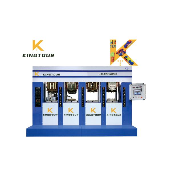 22500W PVC Injection Molding Shoe Machine 24 Station Plastic Slipper Making Machine KT-618