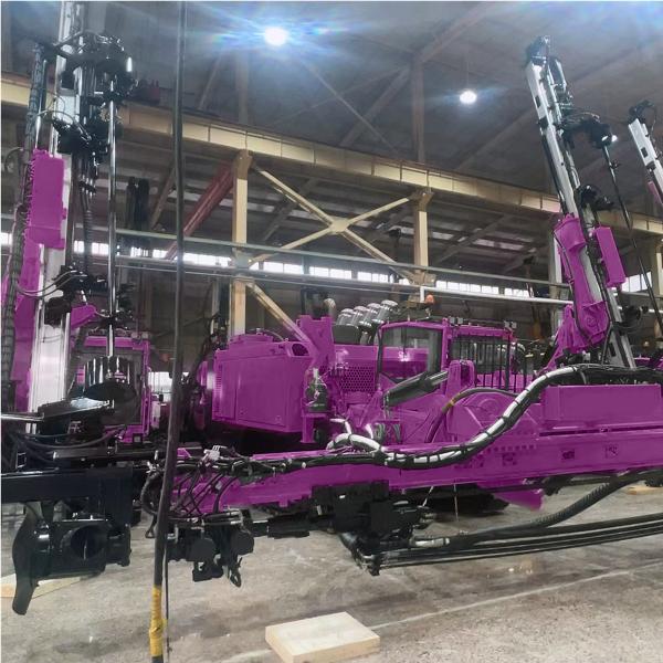 Hard Rock Borehole Drilling Equipment Depth 36m Mining Drilling Machine Crawler DTH Drilling Rig