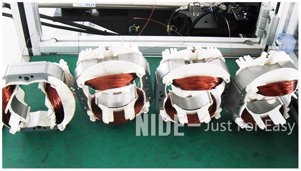 Automatic Electric Motor Winding Machine / ​2 Poles Stator Coil Winding Machine