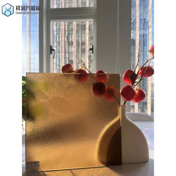 Solid Structure Customized Large Stained Art Toughened Glass Sheets for Window Clear