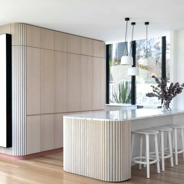 Australia Project Cabinet Modular Machine to Make Pvc Solid Wood Kitchen Cabinets With Counter Top