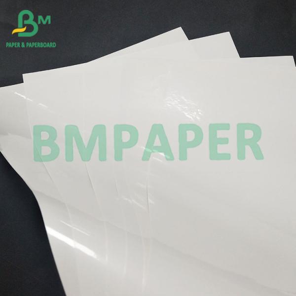 80gsm Single Sided Highlighter Label Paper For Drinking Beverage Packaging